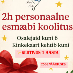 Esmaabi elektrooniline kinkekaart